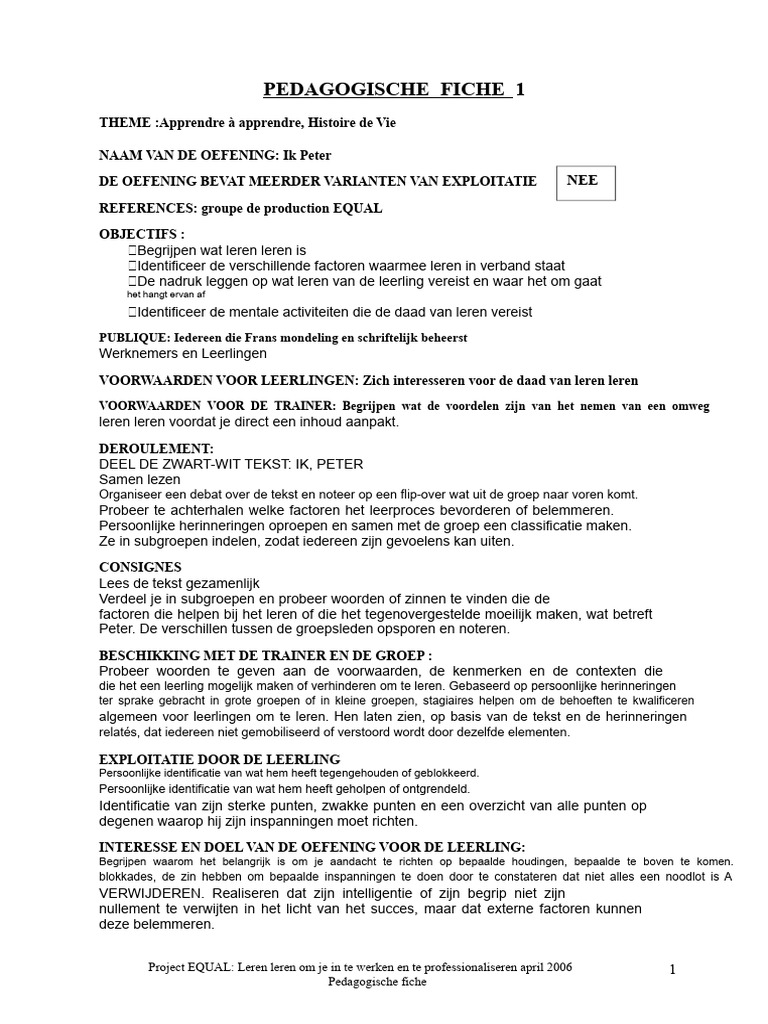 Blad 1 | PDF