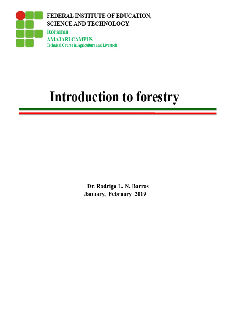 Silviculture Overview and Terminology Guide | PDF | Forests | Trees