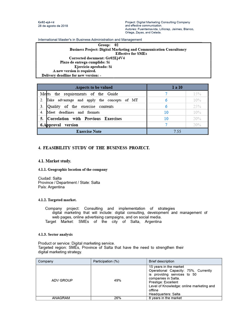 Exercise 4 | PDF | Digital Marketing | Marketing