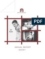 Aarth Astha's Annual Report 2010-11