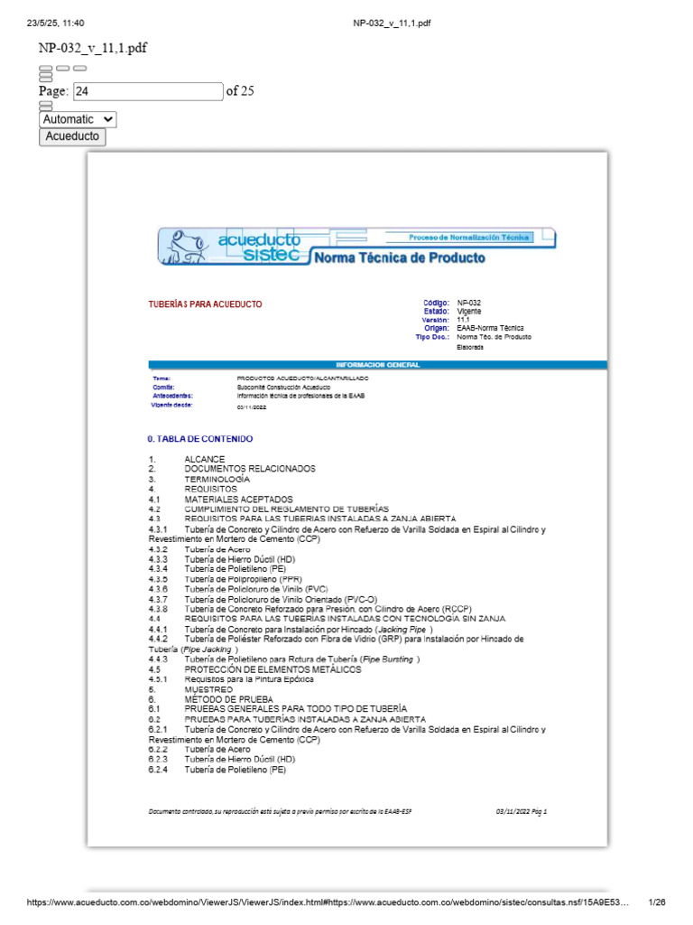 NP-032 Document Overview | PDF