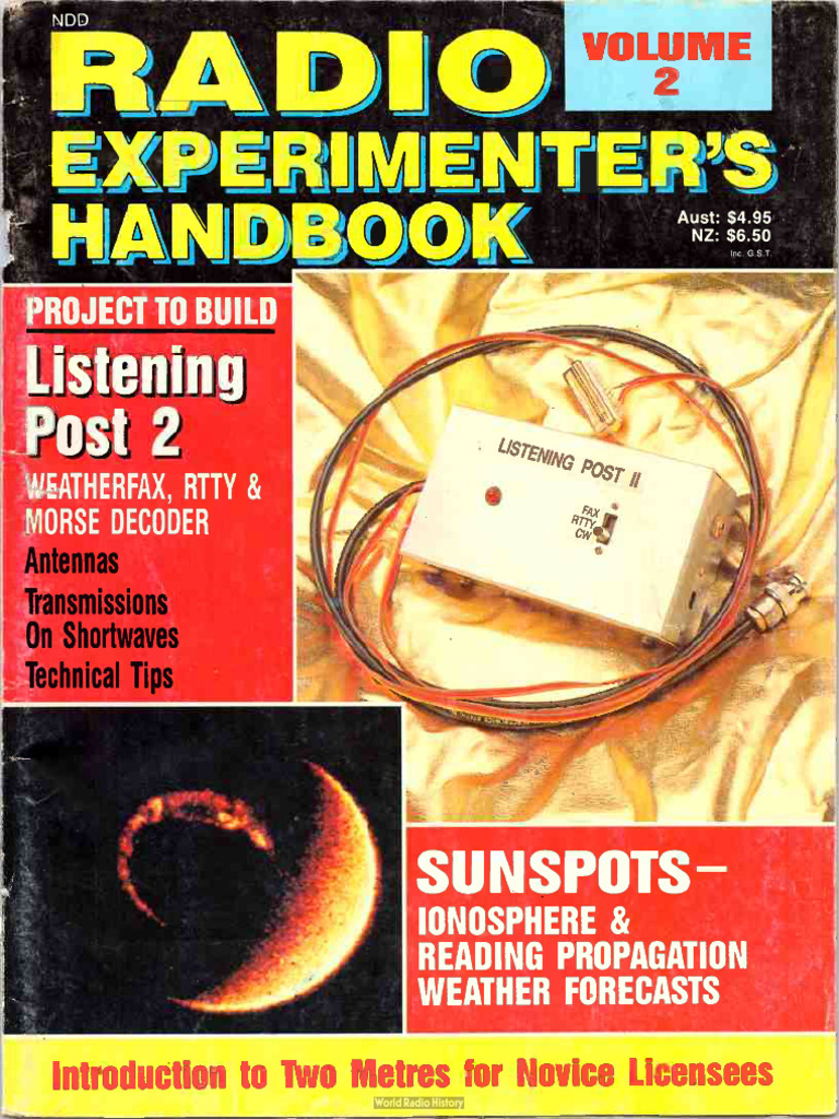 Weatherfax & RTTY Decoder Project Guide | PDF | Fax | Computer Engineering
