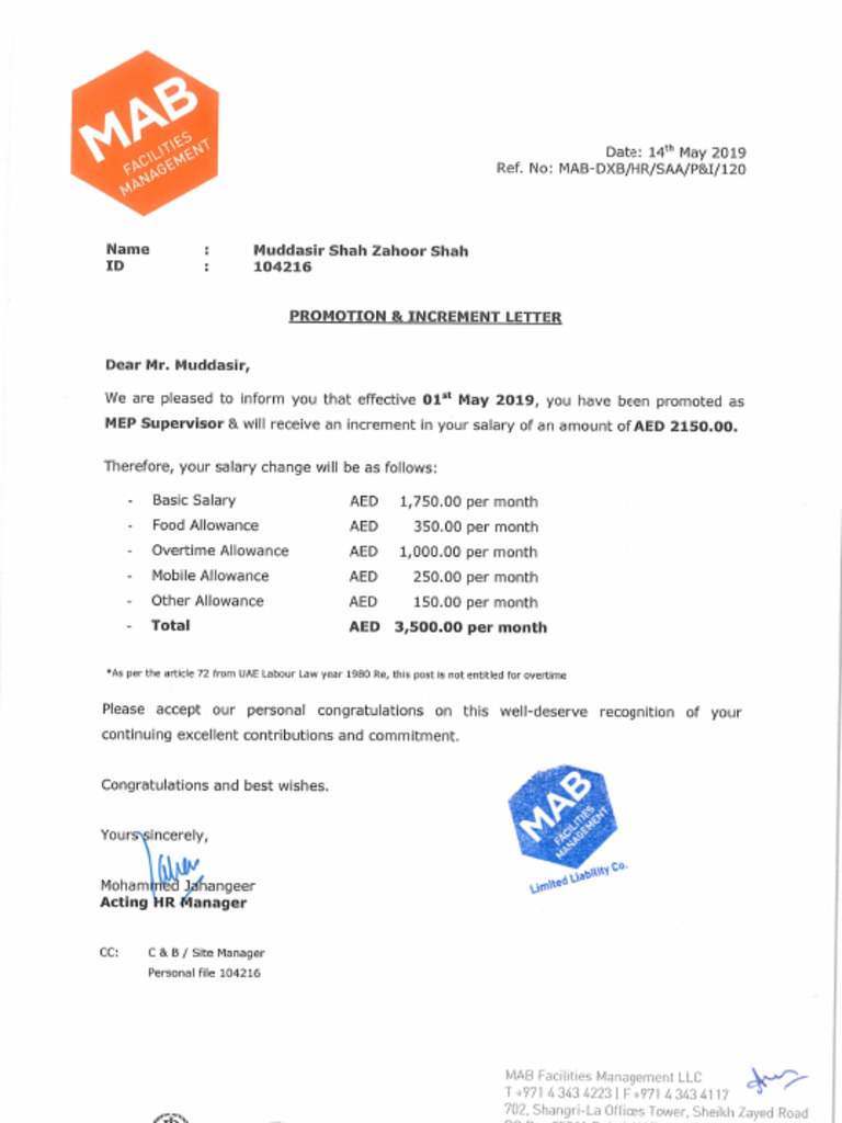 Promotion Later | PDF