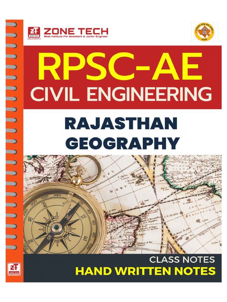 Rajasthan Geography Class Notes | PDF