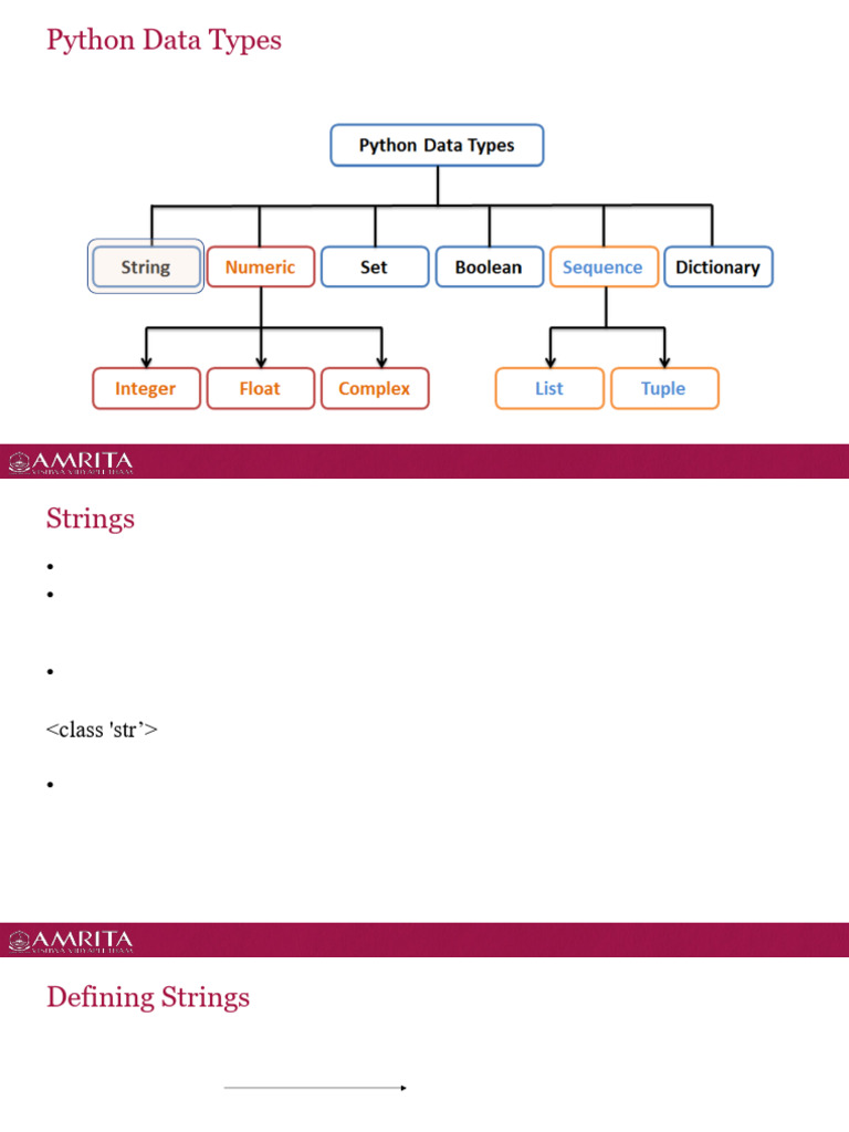 Lecture 3 - Strings | PDF