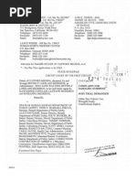 Complaint, Clifford Medina