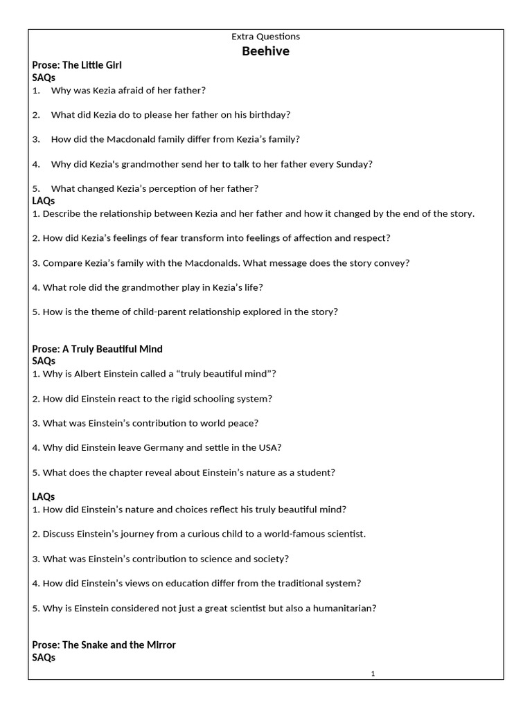Extra Qs for HYE | PDF