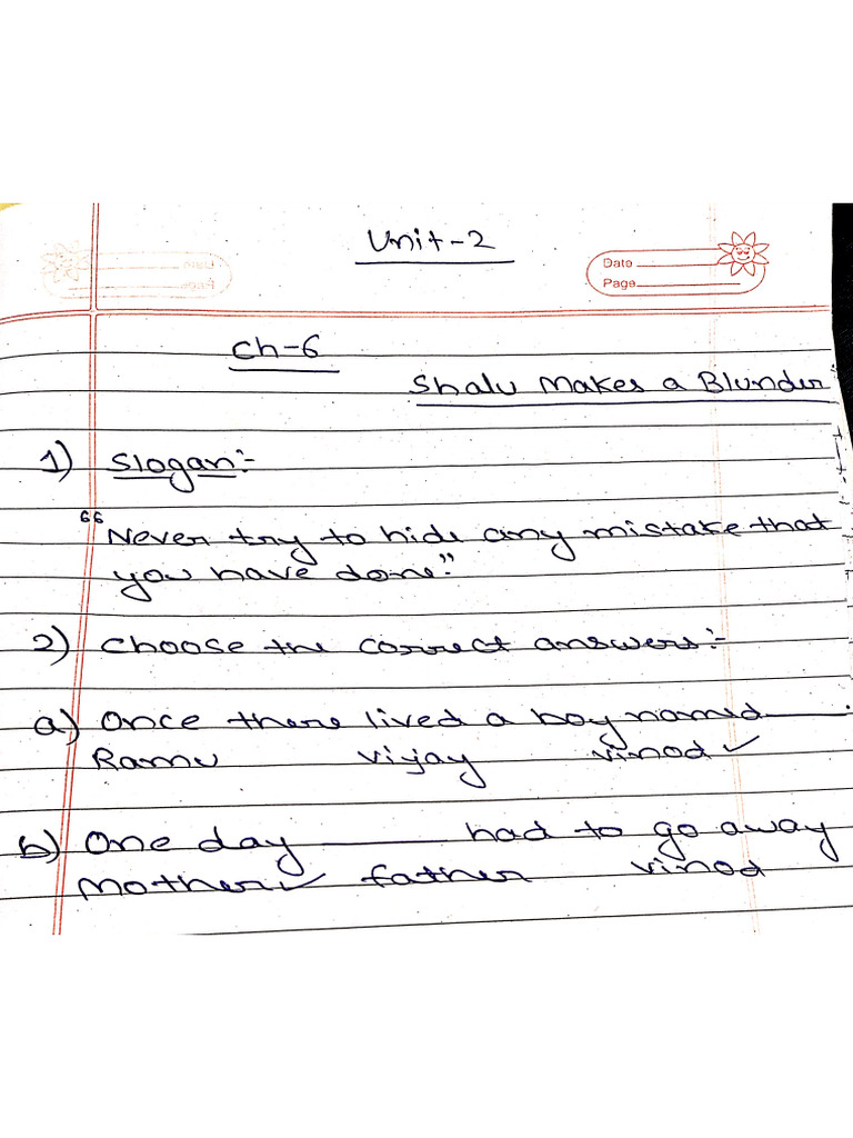 Class 2 MSC Unit 2 | PDF