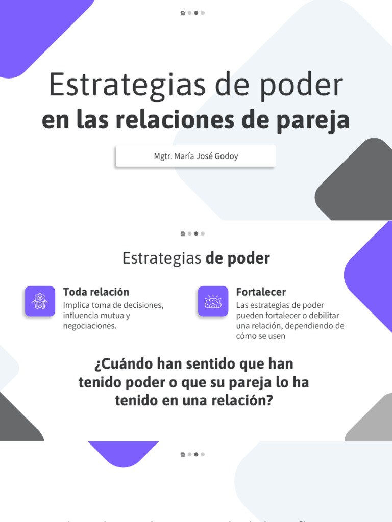 Estrategias de poder en parejas | PDF | Amor | Toma de decisiones