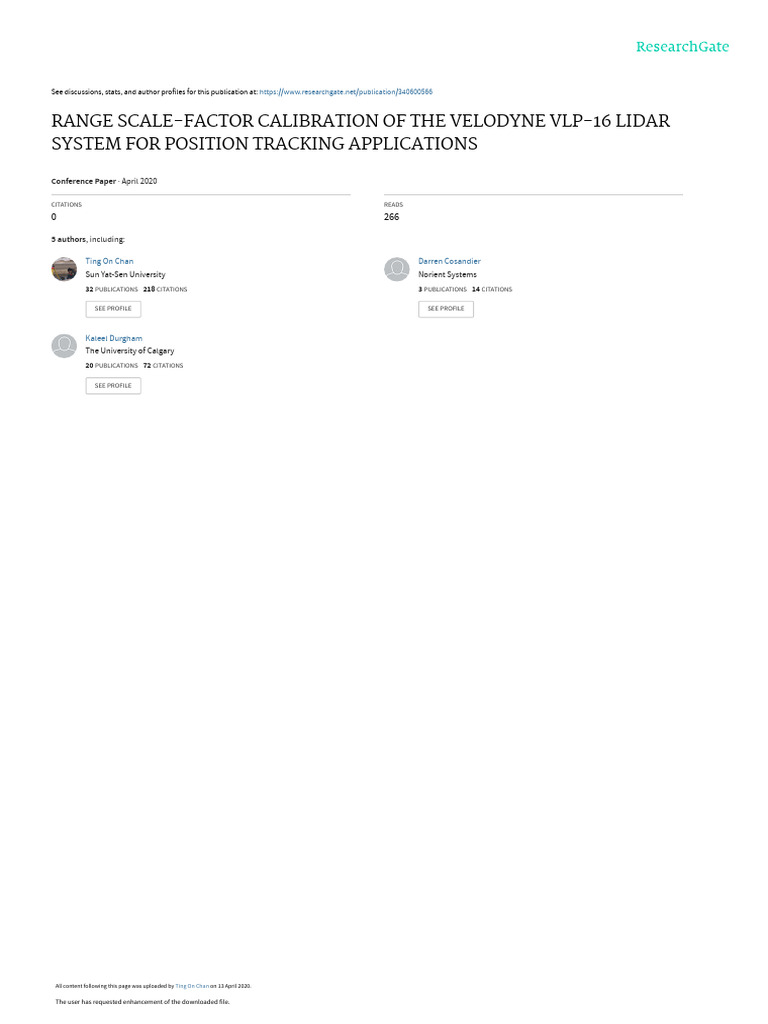 MMT2019-Scale-Factor Calibration of The Velodyne VLP-16 LiDAR System ...