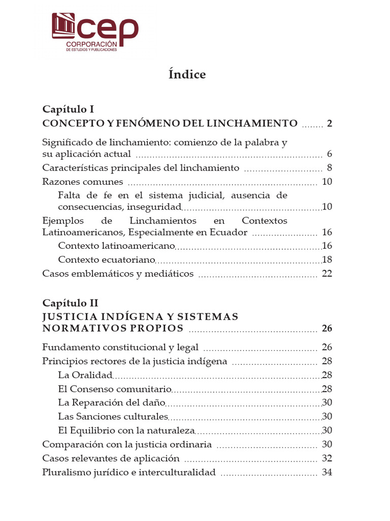 Indice Justicia Penal | PDF | Justicia | Crimen y violencia
