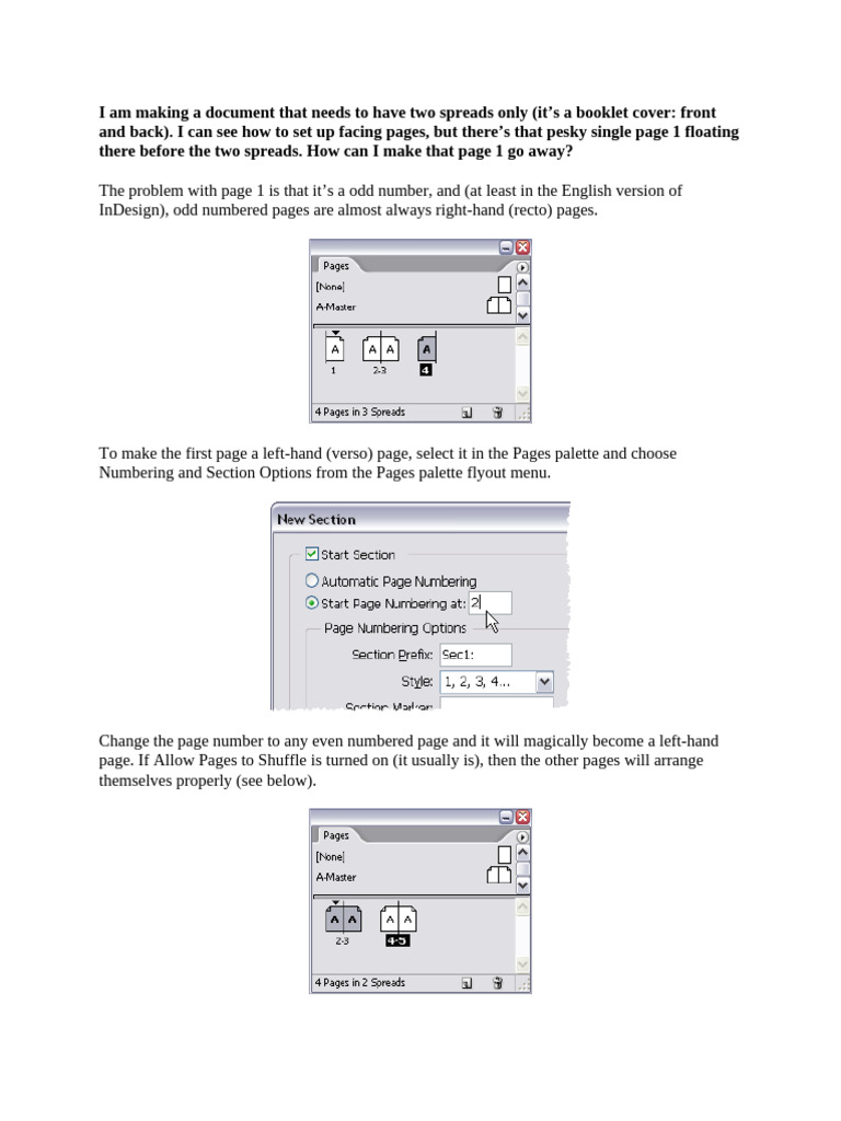 Introducing Multiple Page Sizes in InDesign CS5 | PDF