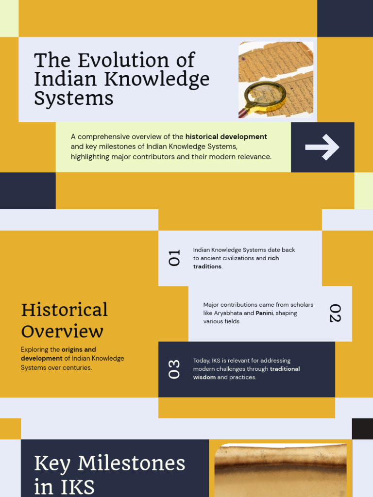 Evolution of Indian Knowledge Systems | PDF