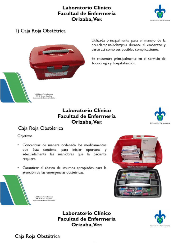 2024 01. Caja Roja Obstetrica y Caja R Neonatal | PDF | Salud maternal ...