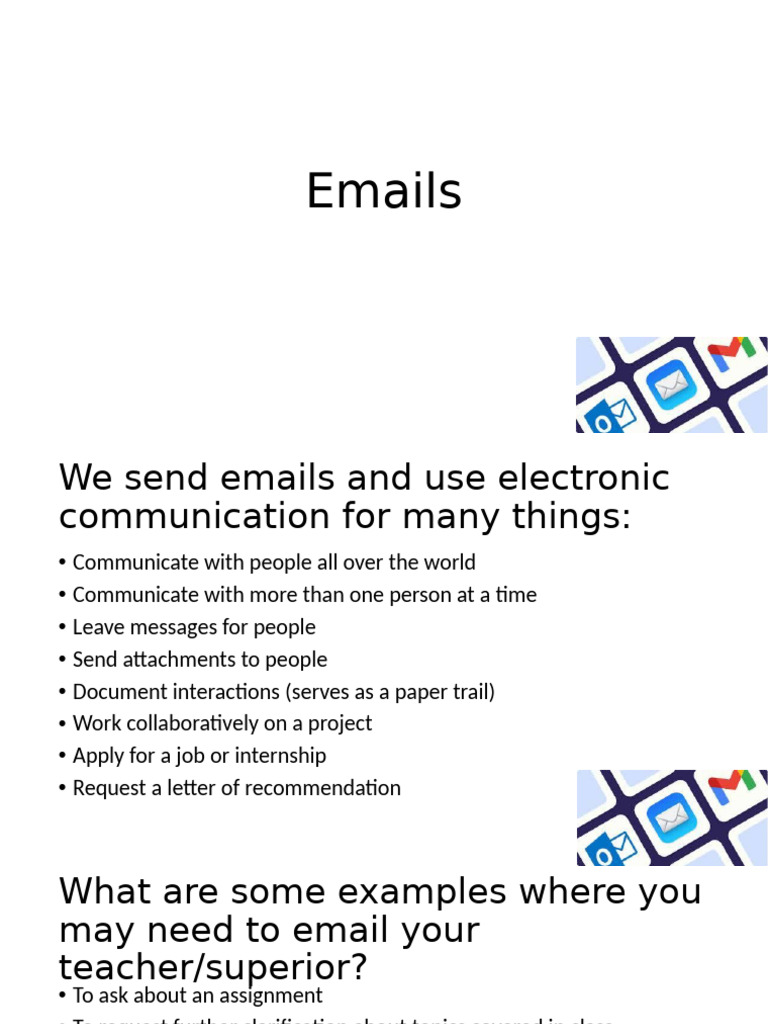 Emails | PDF
