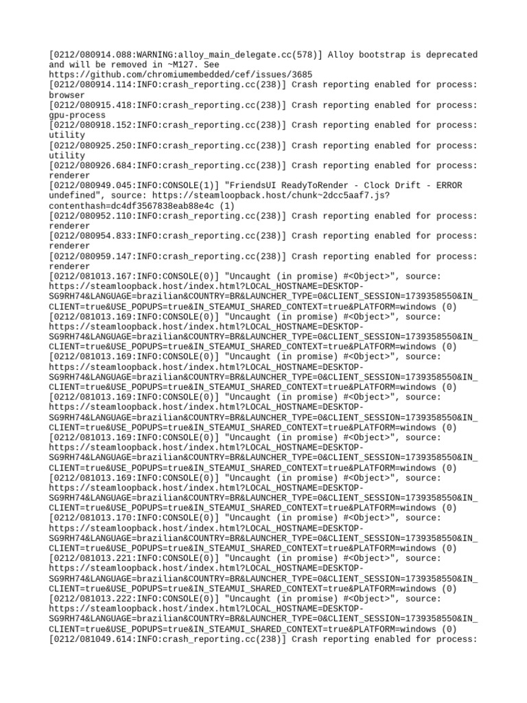 Cef Log - Previous | PDF | Computer Science | System Software
