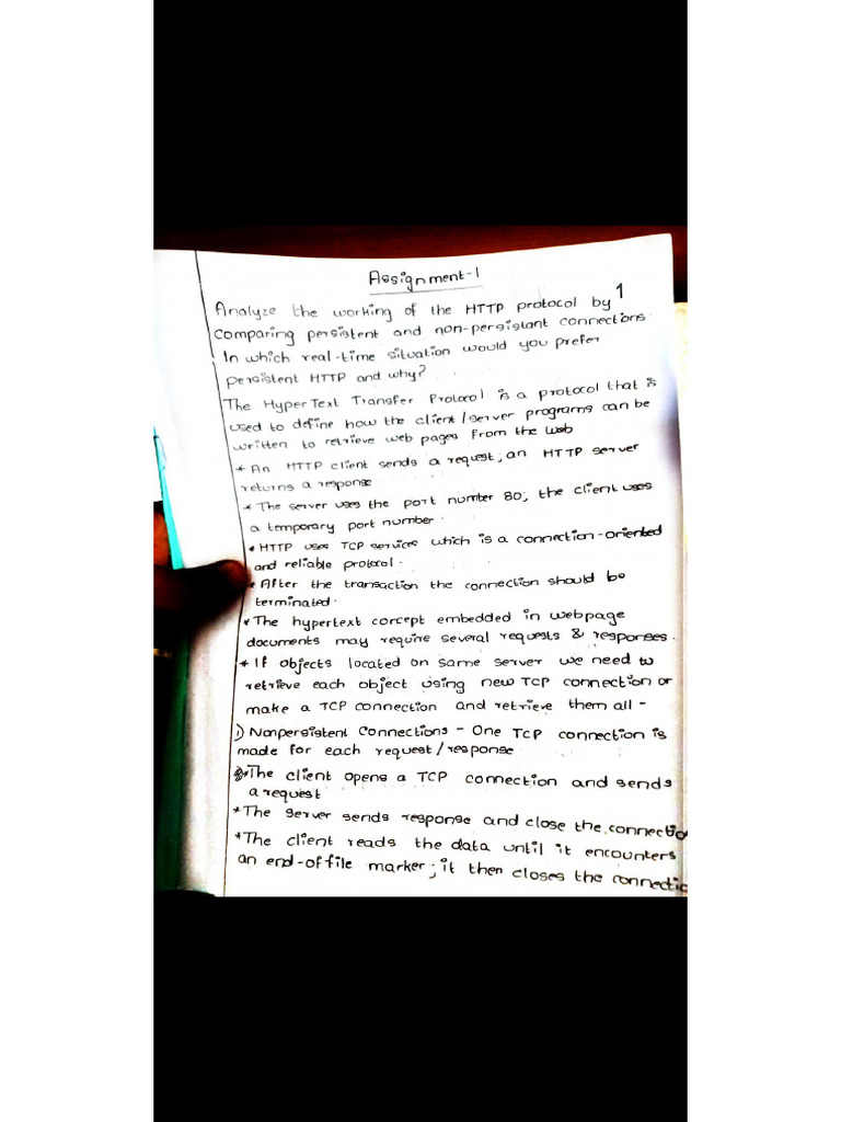 CN Assignment | PDF