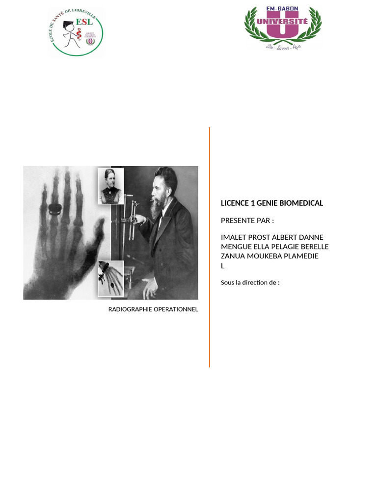 Radiographie Interventionnelle : Guide Complet | PDF | Radiographie ...
