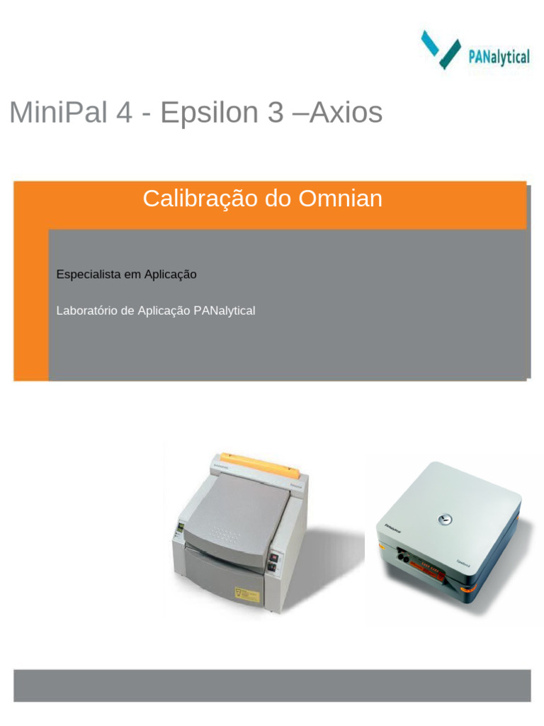 Calibração do Omnian no Minipal 4 | PDF