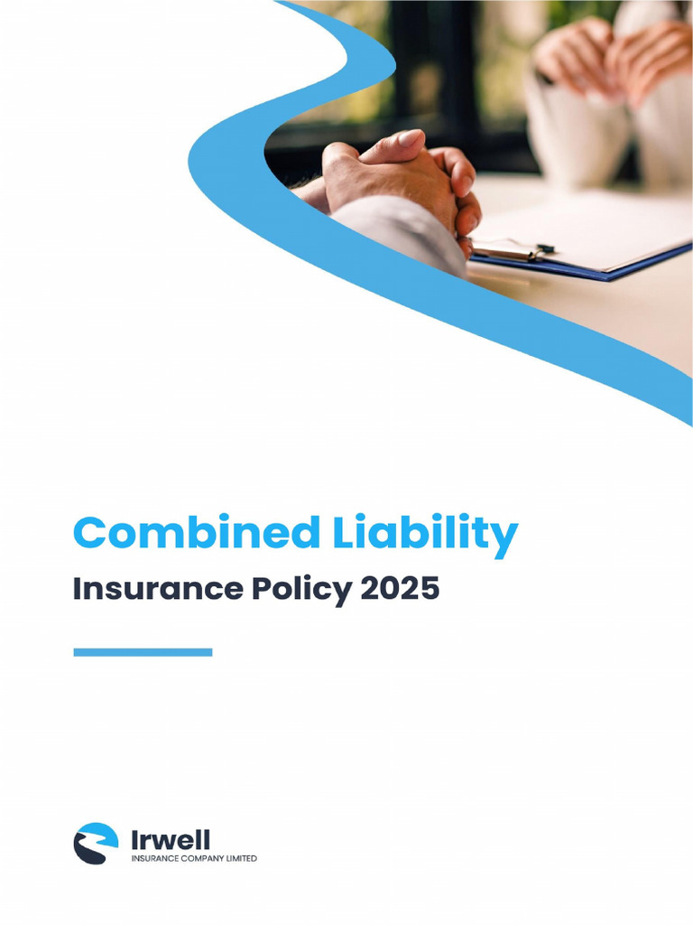 Combined Liability Insurance Policy Guide | PDF | Insurance | Liability ...