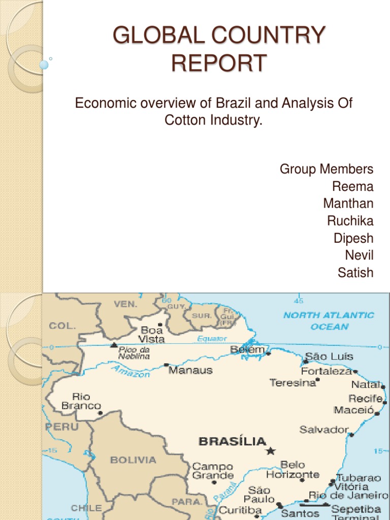 Brazil Cotton Industry Economic Analysis | PDF | Cotton | Doha ...