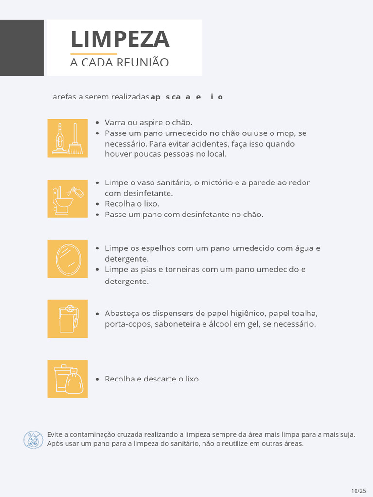 Guia Completo de Limpeza e Higiene | PDF