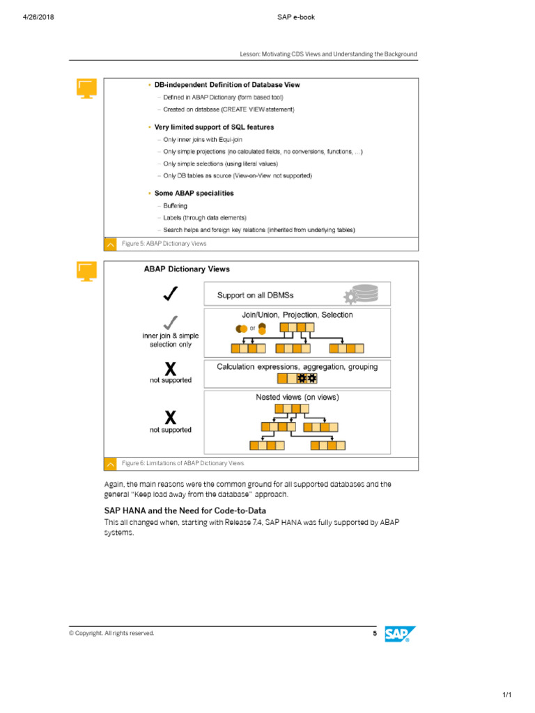 Understanding CDS Views in SAP HANA | PDF