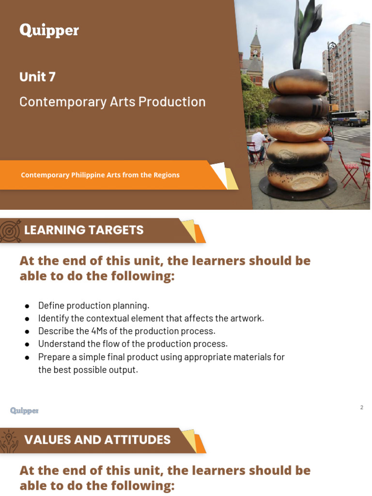 CPAR 11 12 Q4 07 Contemporary Arts Production PS 1 | PDF | Liberal Arts ...