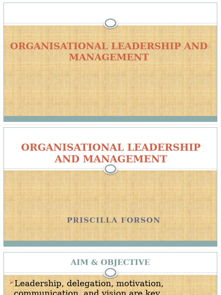 Effective Management Principles Course | PDF | Leadership | Goal