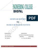 Radar :radio Detection and Ranging Seminar Report