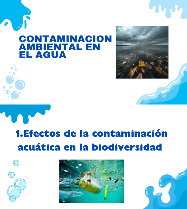 Contaminación Ambiental en El Agua - 20250928 - 145228 - 0000 | PDF