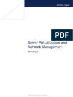 Server Virtualization and Network Management: White Paper