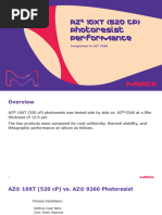 Thick Positive Tone Photoresist Datasheet | PDF | Photolithography ...