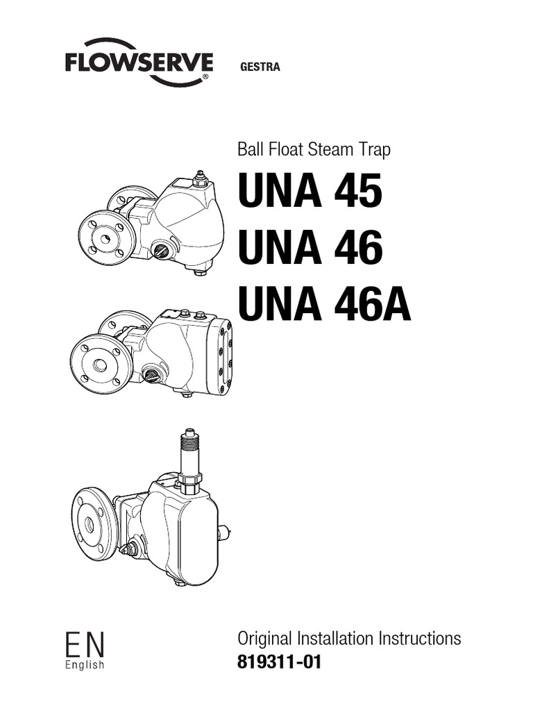 Ball Float Steam Trap Installation Guide | PDF | Personal Protective ...