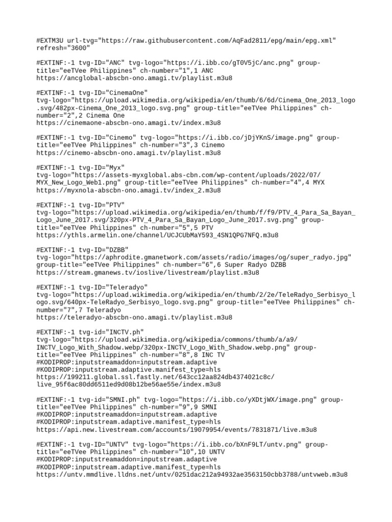 github ee 20240303 | PDF | Television Network | Broadcasting