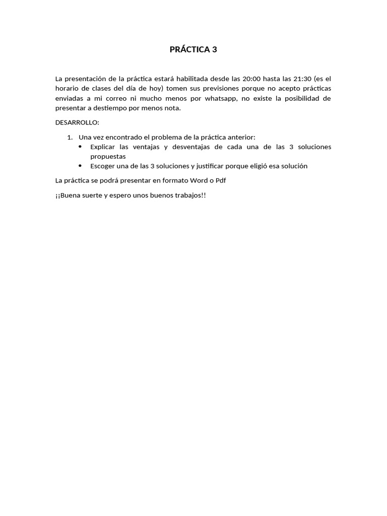 Practica 3 | PDF
