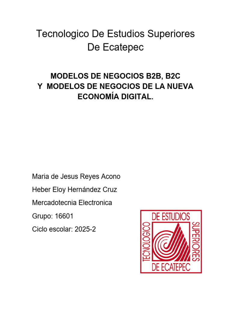 Modelos de Negocios en la Economía Digital | PDF | Marketing | Comercio ...
