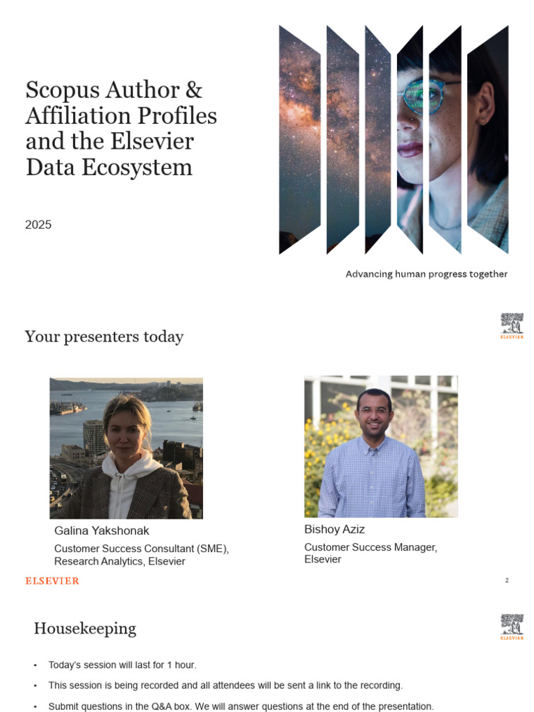 Enhancing Your Elsevier Author Profile | PDF | Metadata | Elsevier
