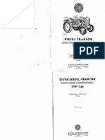 Steyr Traktor Betriebsanleitung Manual T84