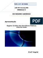 Noções da lei 8112-90 facil de entender comentários e exercicios