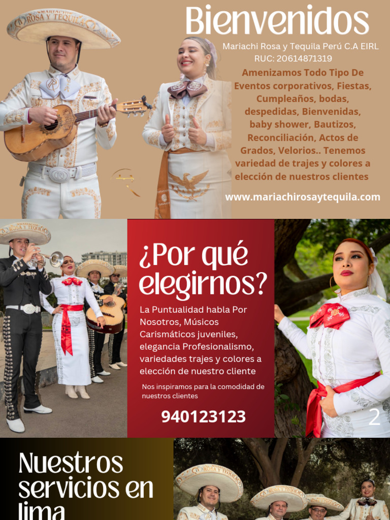Mariachi Rosa y Tequila .PDF-1 | PDF