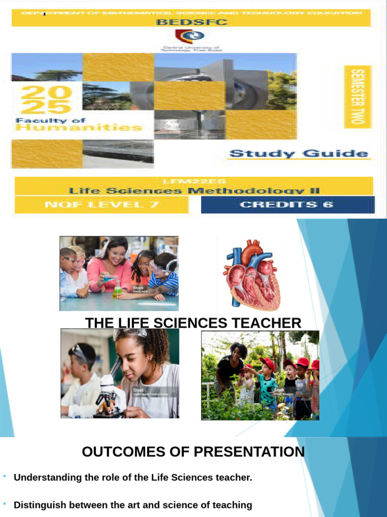 Life Sciences Teacher's Role & Skills | PDF | Teachers | Learning
