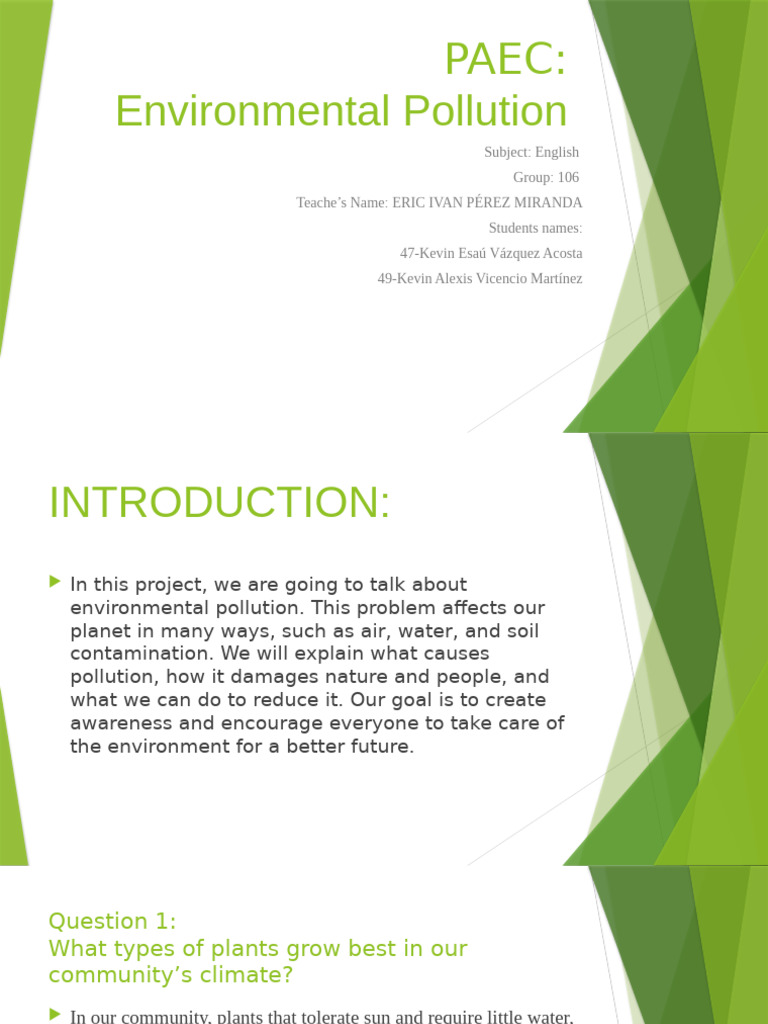 Understanding Environmental Pollution | PDF