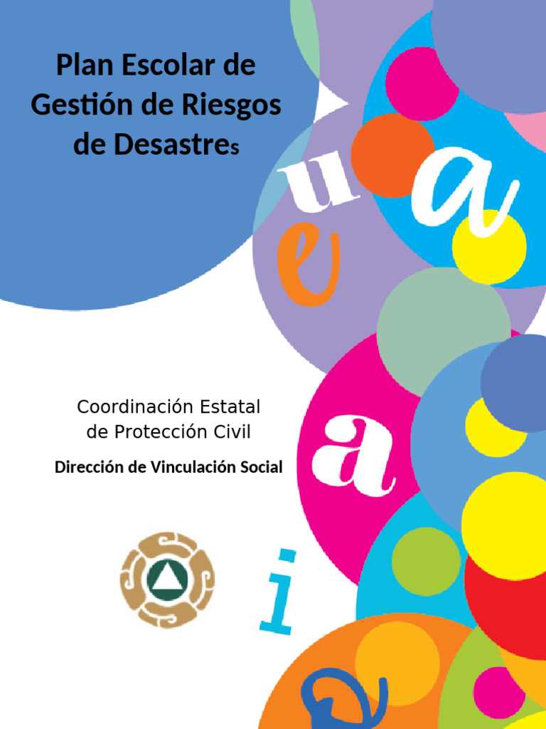 Plan Escolar de Gestión de Riesgos | PDF | Tormentas | Defensa Civil