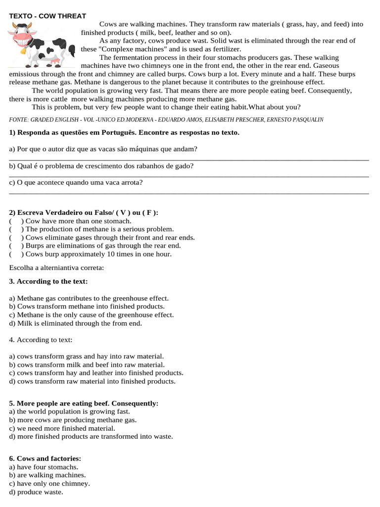 Cow Threat | PDF | Cattle | Agriculture