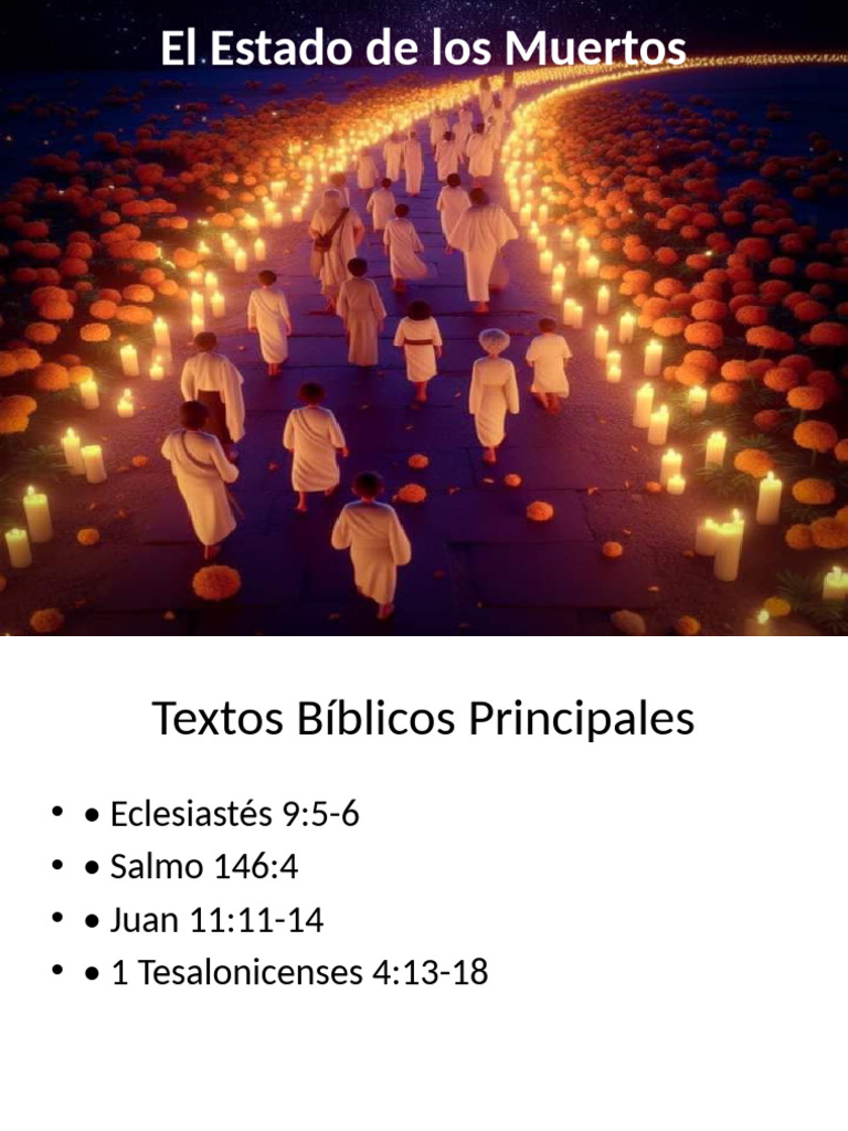 Estado de Los Muertos Escuela Sabatica | PDF