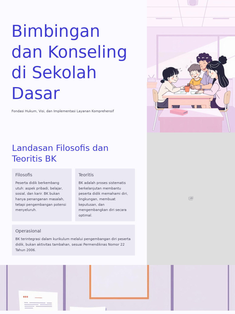 Bimbingan Dan Konseling Di Sekolah Dasar | PDF