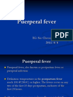 Puerperal Fever