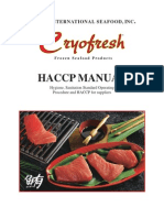 HACCP Fish Processing
