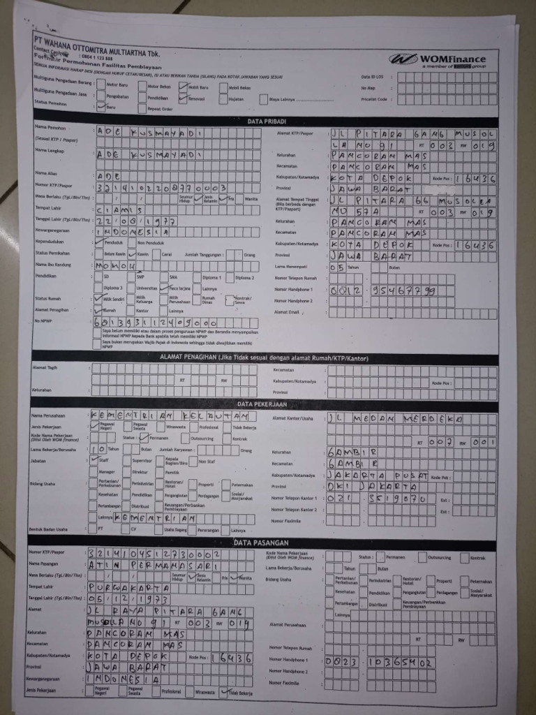 FPFP - Ade Kusmayadi | PDF